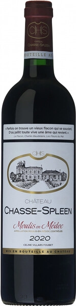 Вино Chateau Chasse-Spleen, Moulis en Medoc AOC Cru Bourgeois, 2020