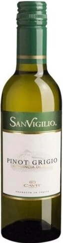 Вино Sanvigilio Pinot Grigio, Provincia di Pavia IGT, 2024, 375 мл