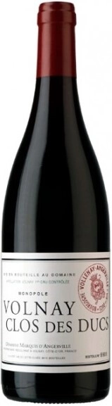 Вино Domaine Marquis d'Angerville, Volnay 1-er Cru Clos des Ducs AOC, 2018