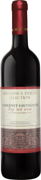 Вино Vardarska Dolina, Selection Cabernet Sauvignon, 2021
