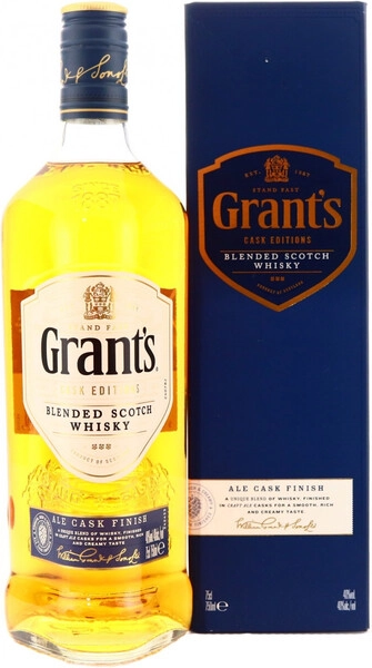 Виски Grant's Ale Cask Finish, gift box, 0.7 л