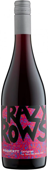 Вино Bisquertt, "Crazy Rows" Carignan, Valle del Maule DO, 2021