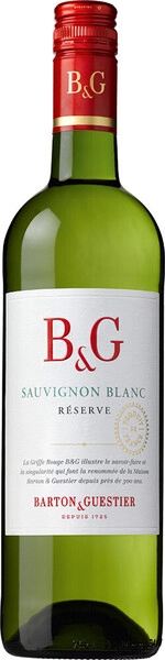 Вино Barton & Guestier, Reserve Sauvignon Blanc, Cotes de Gascogne IGP, 2022