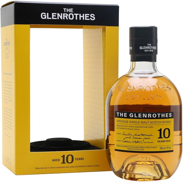 Виски Glenrothes 10 Years Old, gift box, 0.7 л