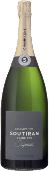 Шампанское Soutiran, Signature Grand Cru Brut, Champagne AOC, 1.5 л