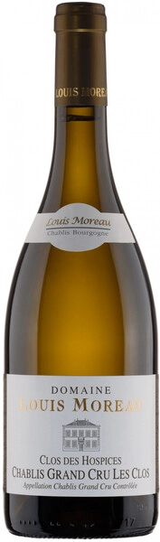 Вино Domaine Louis Moreau, Chablis Grand Cru Les Clos Clos des Hospices AOC, 2019