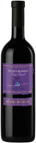Вино "Marchesini" Rosso Semi Sweet, 2021