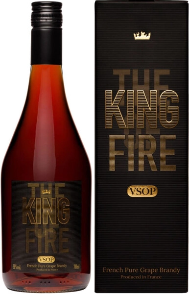 Бренди The King of Fire VSOP, gift box, 0.7 л
