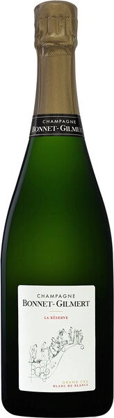Шампанское Bonnet-Gilmert, La Reserve Grand Cru Blanc de Blancs, Champagne AOC