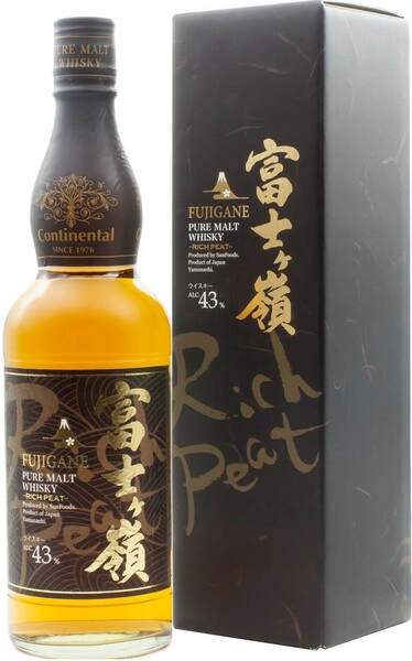 Виски Fujigane Pure Malt Rich Peat, gift box, 0.7 л