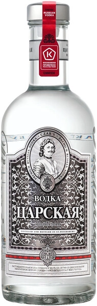 Водка Царская Оригинальная, 0.7 л