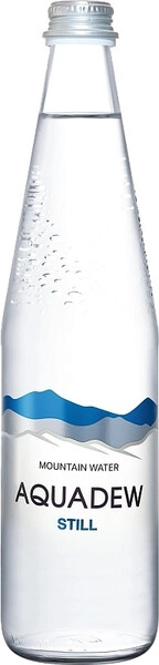 Вода Aqua dew Still, Glass, 0.5 л