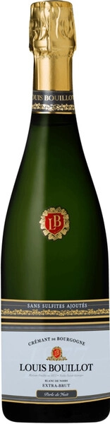 Игристое вино Louis Bouillot, Perle de Nuit Blanc de Noirs Sans Sulfites Ajoutes, Cremant de Bourgogne AOC