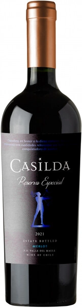 Вино Casilda Reserva Especial Merlot, Valley del Maule DO, 2021