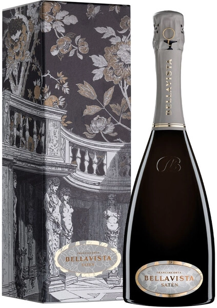 Игристое вино Bellavista, Saten, Franciacorta DOCG, 2019, gift box