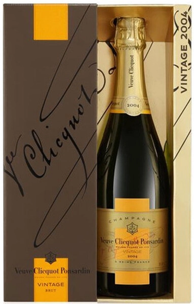 Шампанское Veuve Clicquot Vintage 2004, with gift box