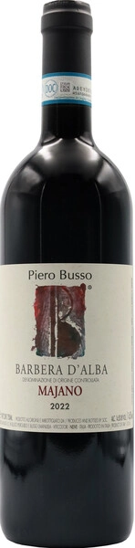 Вино Piero Busso, Barbera d'Alba Majano DOC, 2022