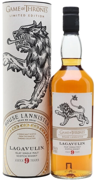 Виски Game of Thrones Lagavulin 9 Years Old, in tube, 0.7 л