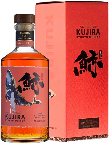 Виски Kujira Ryukyu 15 Years Old, gift box, 0.7 л