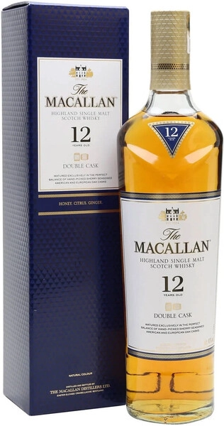 Виски Macallan Double Cask 12 Years Old, gift box, 0.75 л