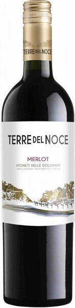 Вино Mezzacorona, Terre del Noce Merlot, Vigneti delle Dolomiti IGT, 2022