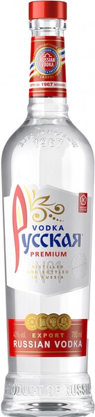 Водка Русская, 0.7 л