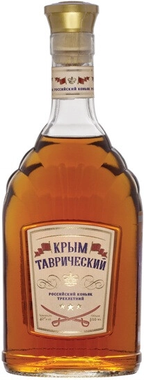 Коньяк Крым Таврический 3-летний, 0.5 л
