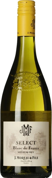 Вино J.Moreau & Fils, Select Blanc de France