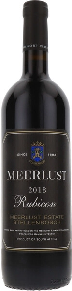 Вино Meerlust, Rubicon, Stellenbosch WO, 2018