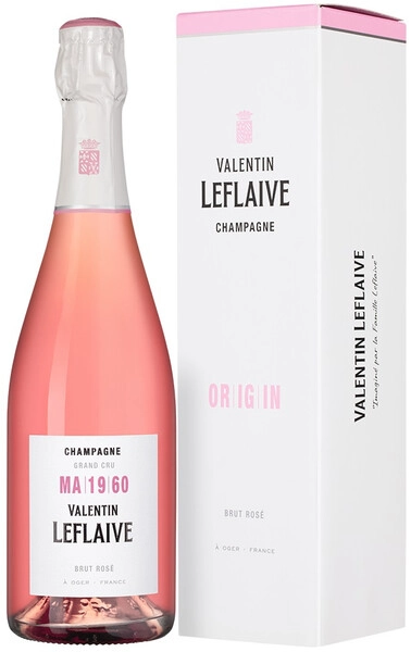 Шампанское Valentin Leflaive, MA Brut Rose, Champagne AOC, 2019, gift box