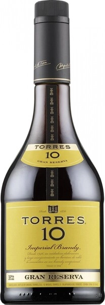 Бренди Torres 10 Gran Reserva, 0.5 л