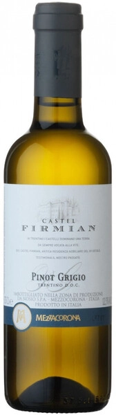 Вино Castel Firmian Pinot Grigio, Trentino DOC, 2021, 375 мл