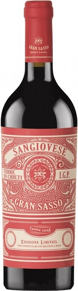 Вино Gran Sasso, Sangiovese, Terre di Chieti IGP, 2024