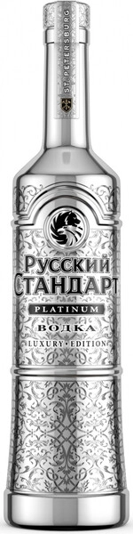 Водка Русский Стандарт Платинум, Лакшери Эдишн, 0.7 л