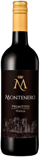 Вино Montenero Primitivo, Puglia IGT, 2023