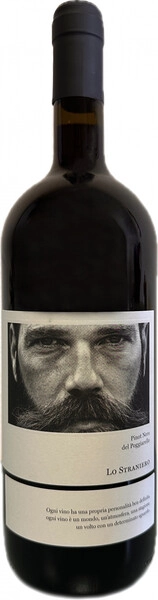 Вино Il Poggiarello, Lo Straniero Pinot Nero, Emilia IGT, 2023, 1.5 л