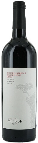 Вино Усадьба Мезыбь Каберне Совиньон-Каберне Фран-Мерло, 2019