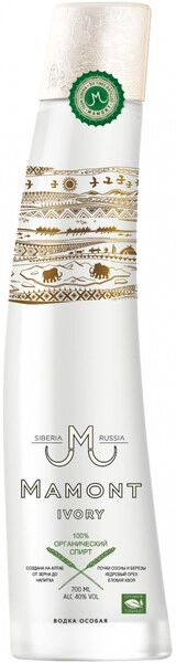 Водка Mamont Ivory, 0.7 л