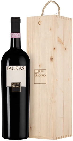 Вино Feudi di San Gregorio, Taurasi DOCG, 2019, wooden box, 1.5 л