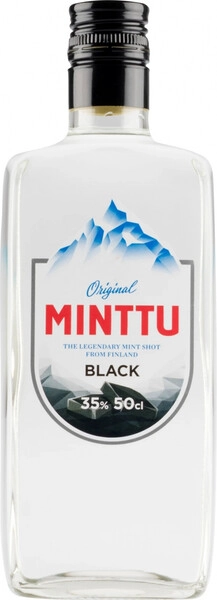Ликер Minttu Black Mint, 0.5 л