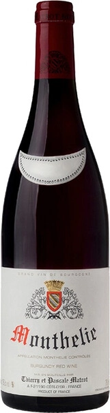 Вино Domaine Thierry et Pascale Matrot, Monthelie AOC, 2017