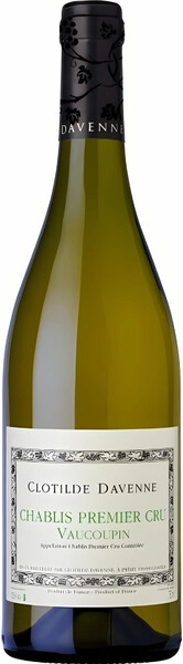 Вино Clotilde Davenne, Chablis Premier Cru Vaucoupin AOC, 2021