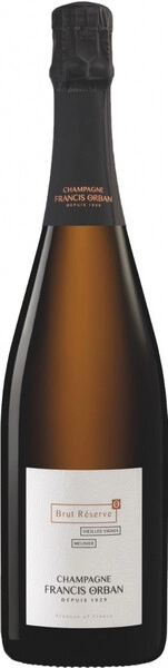 Шампанское Champagne Francis Orban, Meunier Vielle Vignes Brut Reserve, Champagne AOC