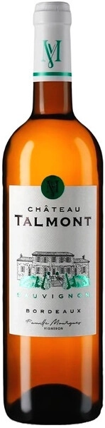 Вино Chateau Talmont Blanc, Bordeaux AOC, 2022