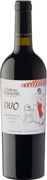 Вино Chateau Tamagne, Duo Rouge Dry