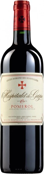 Вино L'Hospitalet de Gazin, Pomerol AOC, 2014