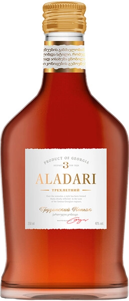 Коньяк Aladari 3 Years, 250 мл