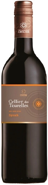Вино Vignerons Catalans, Cellier des Tourelles Syrah, Pays d'Oc IGP, 2022