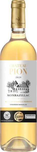Вино Chateau Pion, Monbazillac AOC, 2020