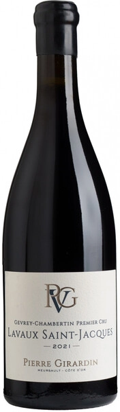 Вино Domaine Pierre Girardin, Gevrey-Chambertin 1er Cru "Lavaux Saint-Jacques" AOP, 2021, 1.5 л